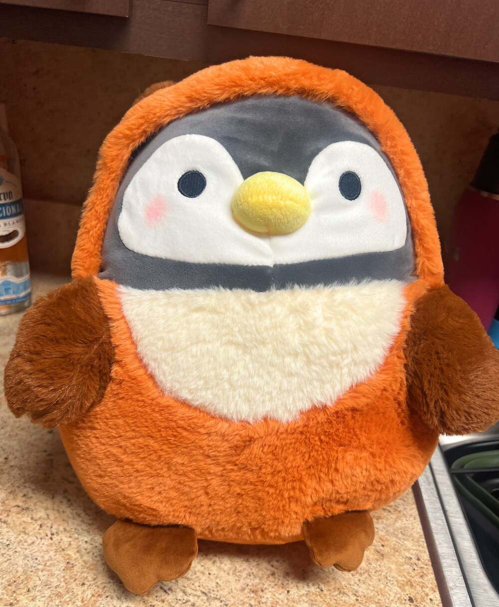 Takashoji Penguin in Fox Costume Plush Stuffed Animal
